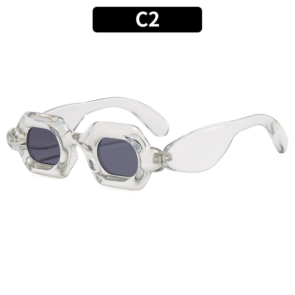 Unique Geometric Frame Eyewear