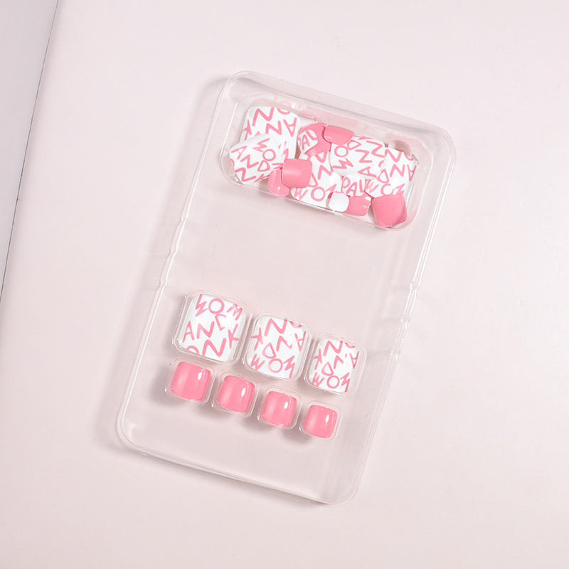 Artistic Floral Press-On Nail Art Set Stornfield