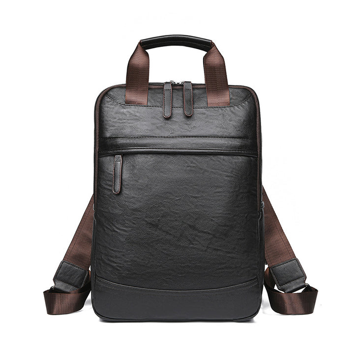 Sophisticated Leather Laptop Backpack Stornfield
