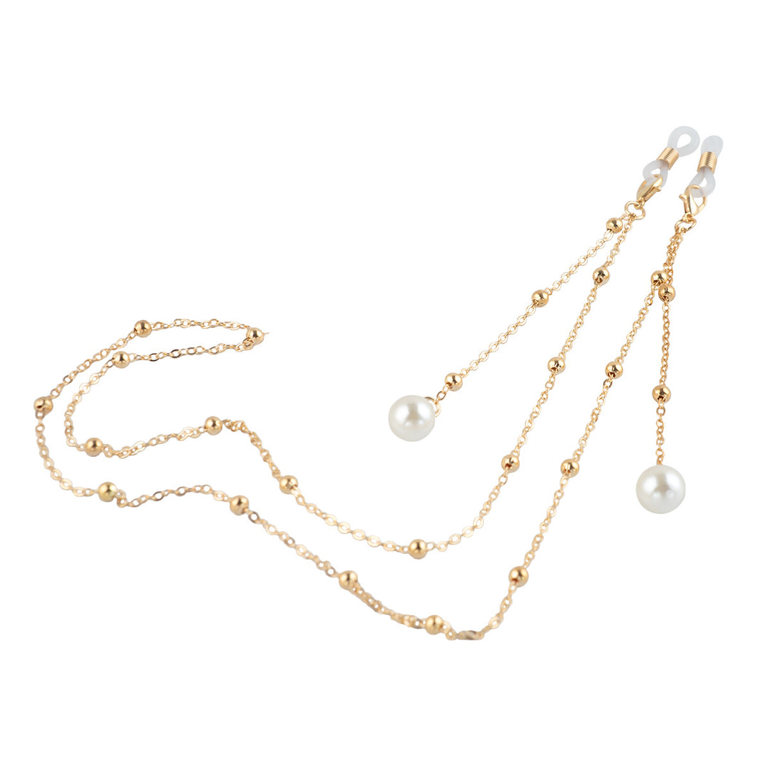 Elegant Pearl-Accent Eyewear Chain Stornfield