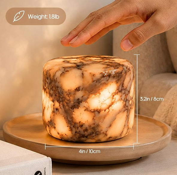Modern Alabaster Accent Lamp