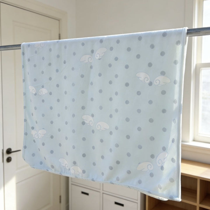 Soft Fleece Polka Dot Blanket