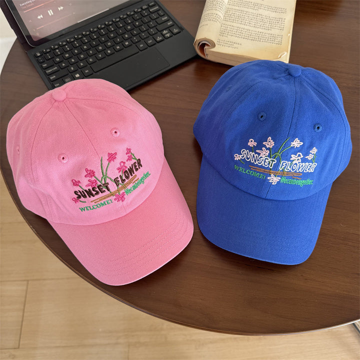 Women's Embroidered Floral Baseball Cap Stornfield