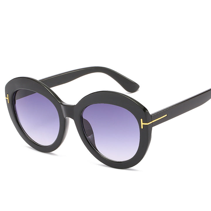 Oversized Gradient Lens Sunglasses Stornfield