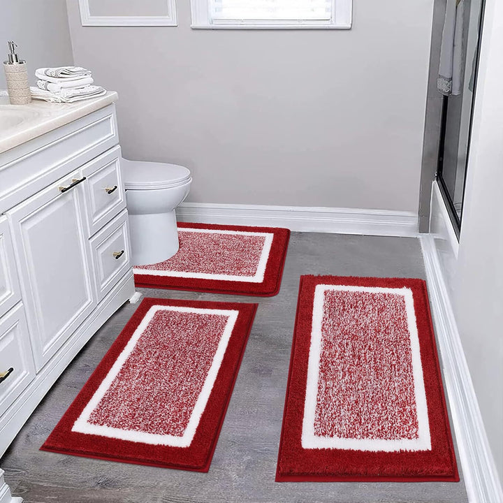 Modern Bathroom Mat Set