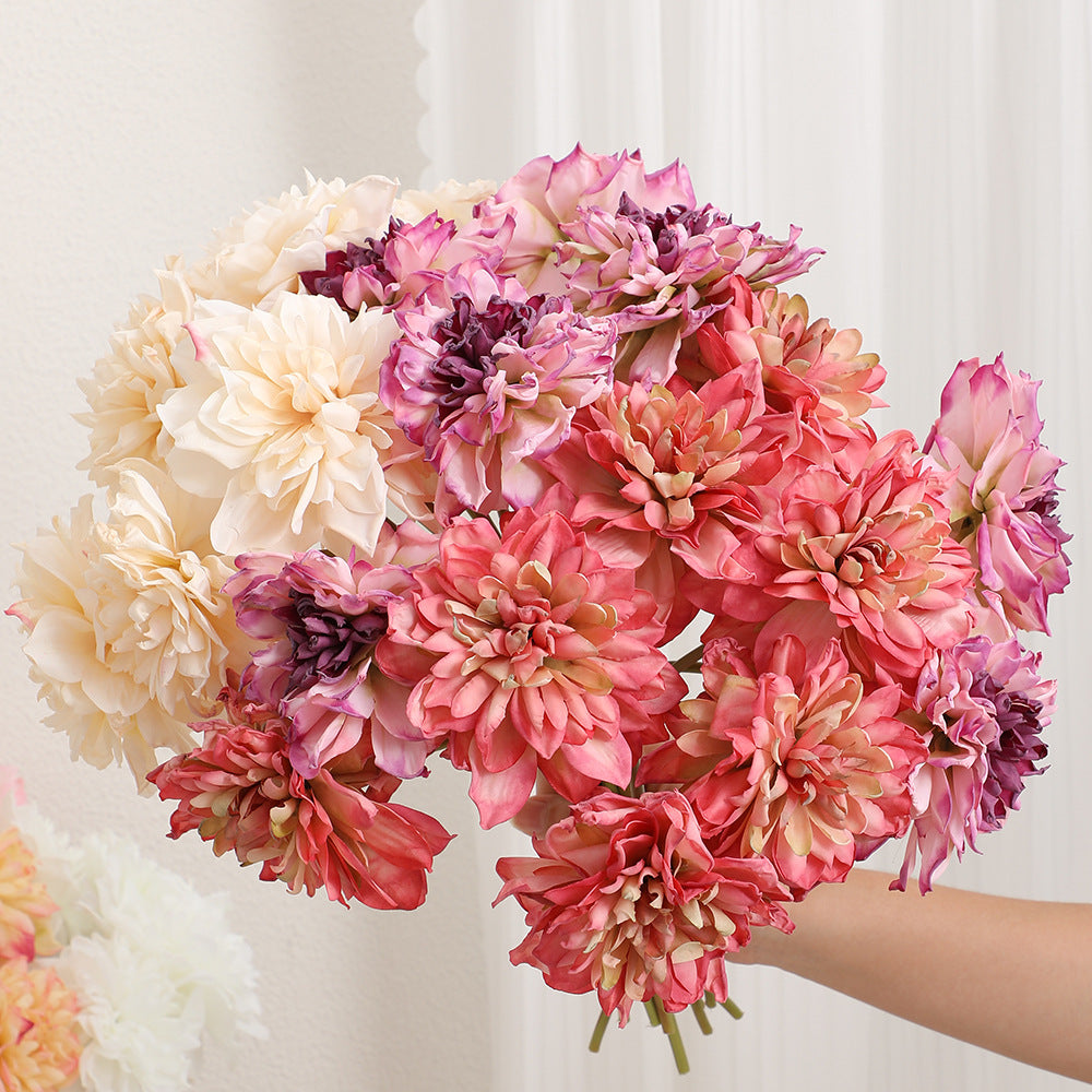 Artificial Peony Bouquet
