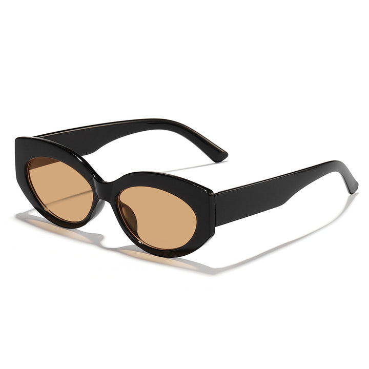Ladies Cat-Eye Sunglasses with Playful Transparency Design Stornfield