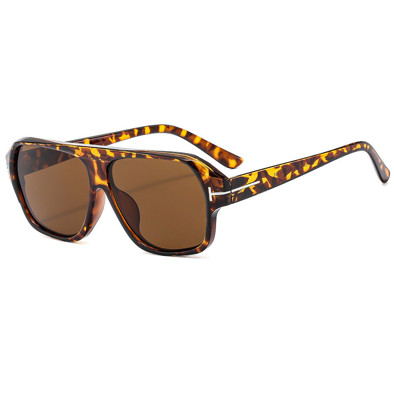 Women's oversized sunglasses with square frame and polarized lenses Stornfield