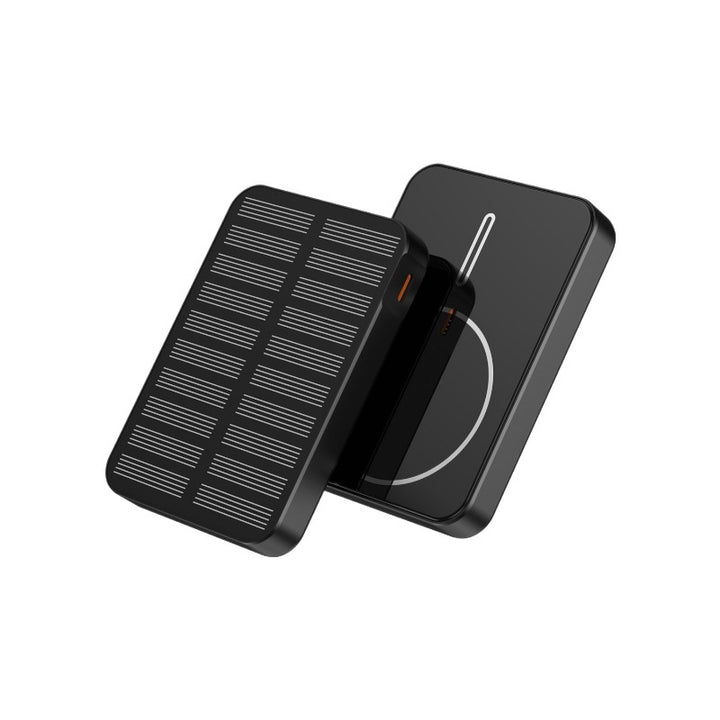 Solar-powered power bank with fast charging function and LED light Stornfield