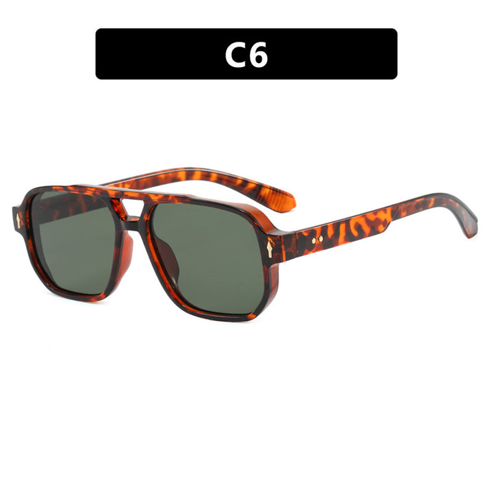 Women's trendy square sunglasses with luxurious details Stornfield
