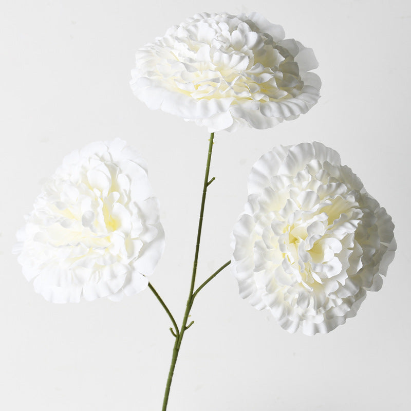 Decorative Faux Carnation Stem Arrangement