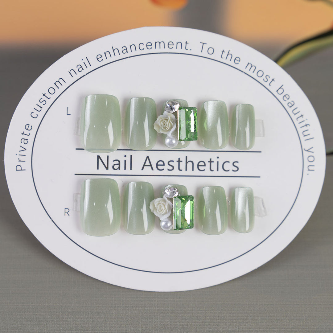 Ornate Decorative Press-On Nails