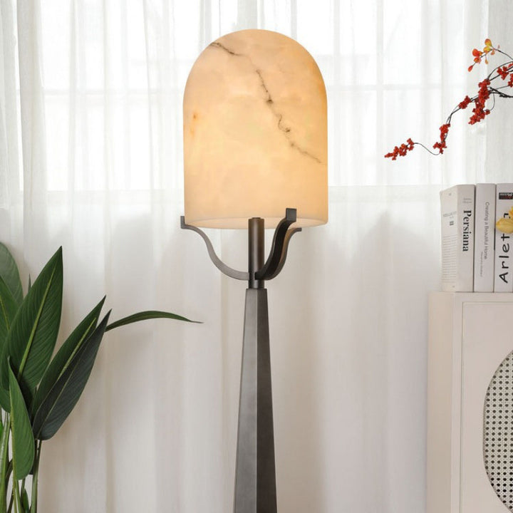 Modern Floor Lamp with Arched Shade