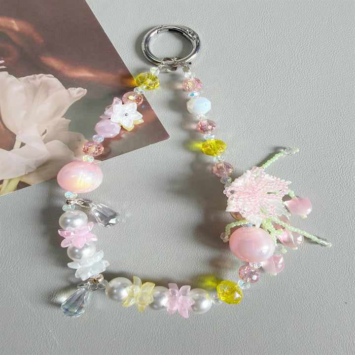 Floral Acrylic Charm Keychain Stornfield