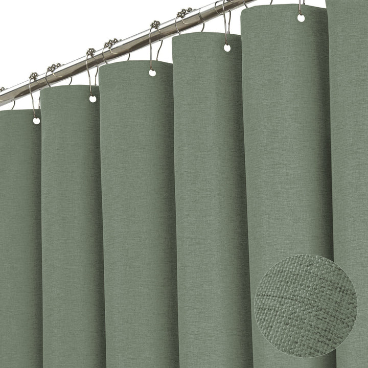 Textured Fabric Shower Curtain Stornfield