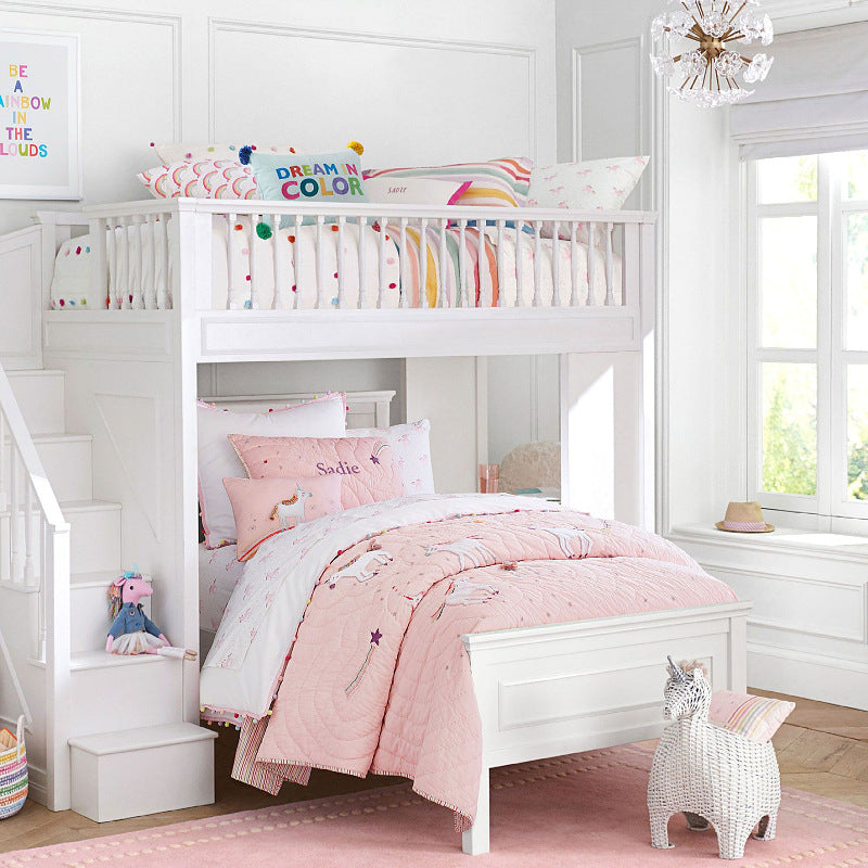 Playful decoration basket in unicorn design Stornfield