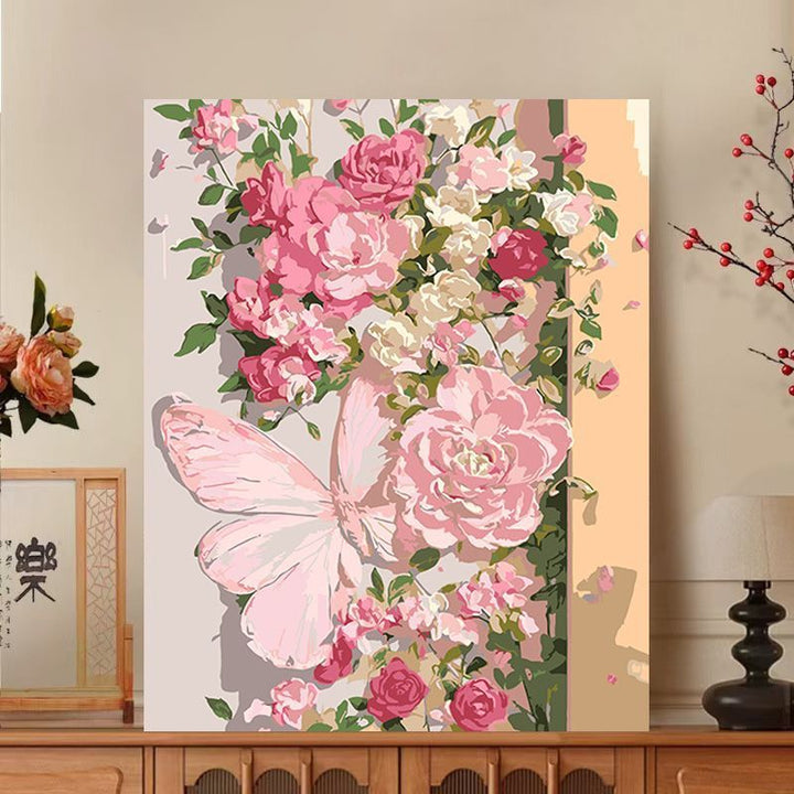 Floral Impressionist Canvas Art Print Stornfield