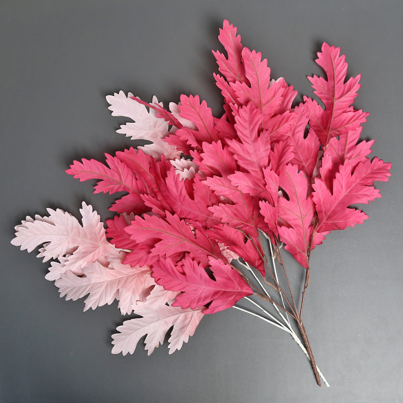 Decorative Faux Leaf Stem for Home Display