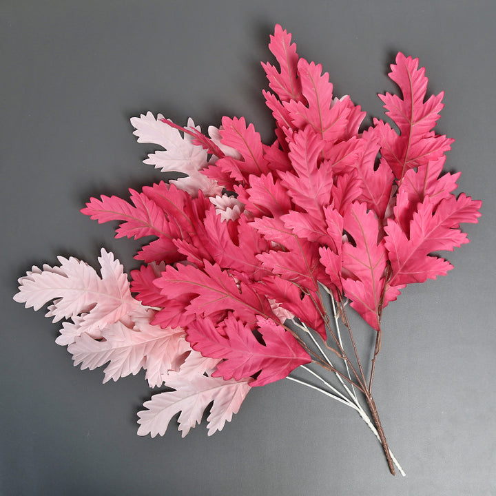 Decorative Faux Leaf Stem for Home Display