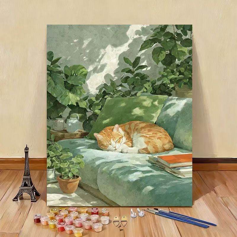 Cat-Themed Canvas Wall Art Stornfield