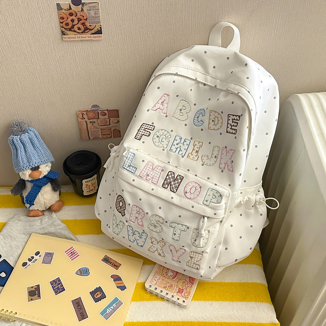 Fun Alphabet-Themed Backpack Stornfield