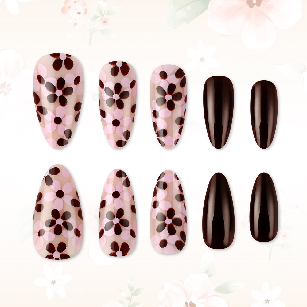 Floral Print Gel Nail Art Set Stornfield