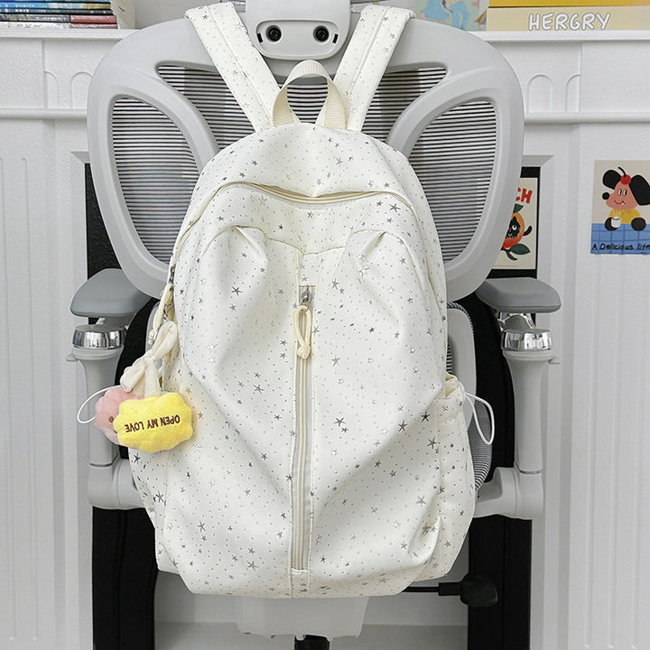 Star-Patterned Lightweight Backpack Stornfield