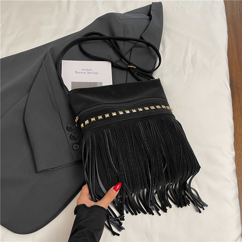 Stylish Fringe Crossbody Bag Stornfield