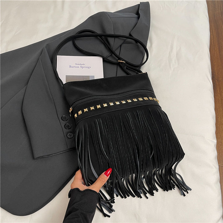 Stylish Fringe Crossbody Bag Stornfield