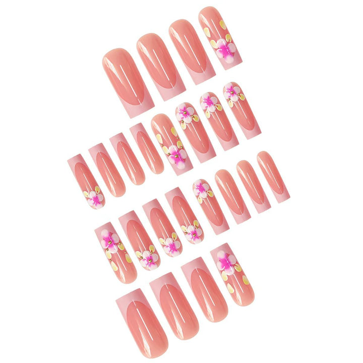Floral Nail Design Extensions Stornfield