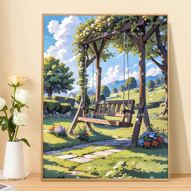 Scenic Landscape Art Print Stornfield