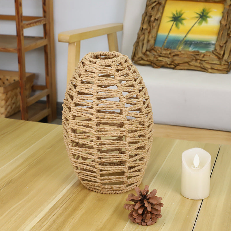 Artful Rattan Table Lamp Shade Stornfield