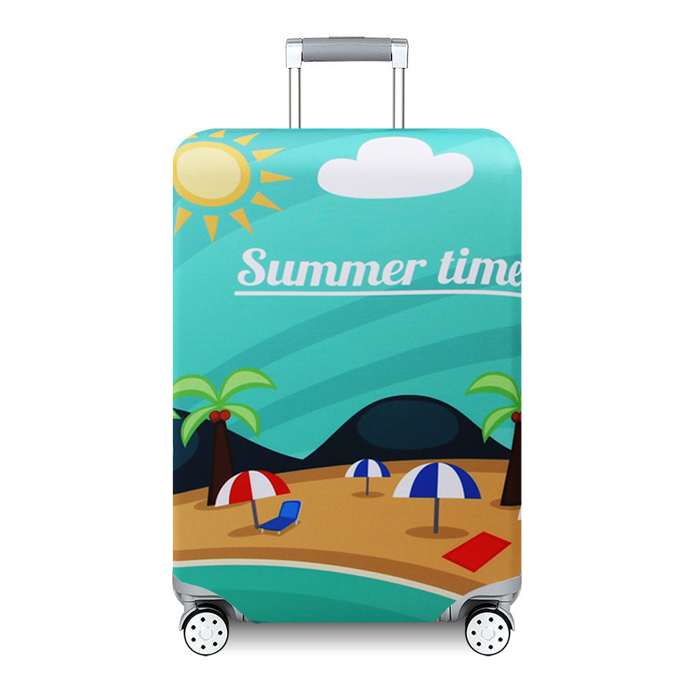 Women's Hard Shell Suitcase with Exotic Plant Pattern Stornfield