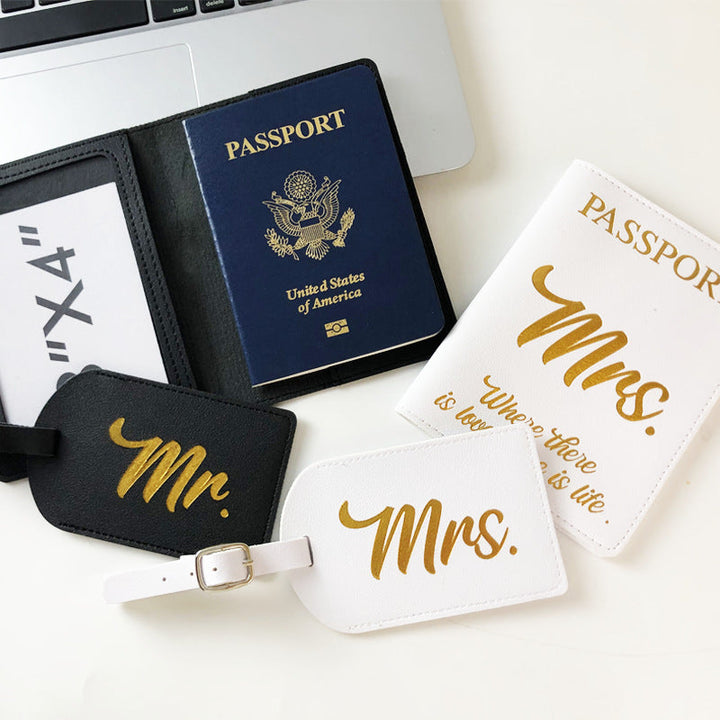 Stylish Passport and Luggage Tag Set Stornfield