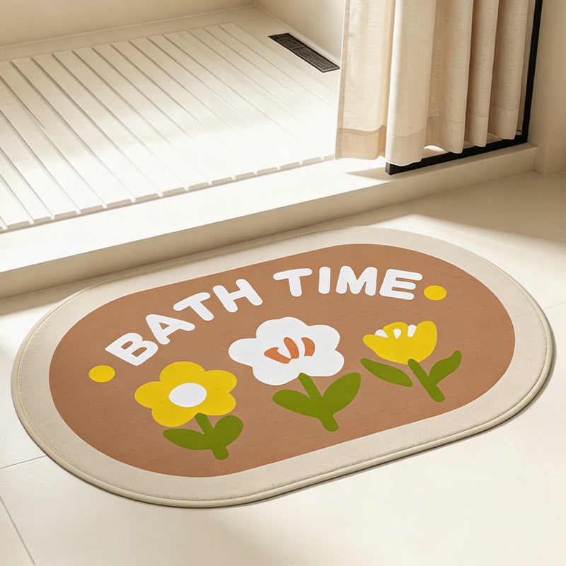 Decorative Bathroom Mat for Home