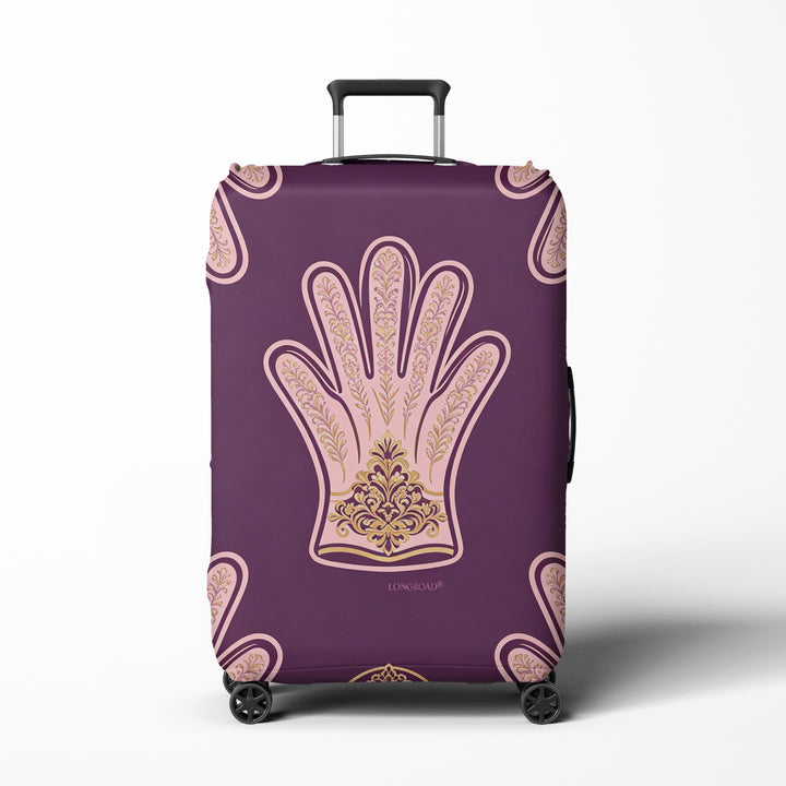 Women's suitcase with unique hand-drawn design Stornfield