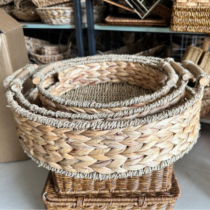 Nesting Woven Storage Baskets Stornfield