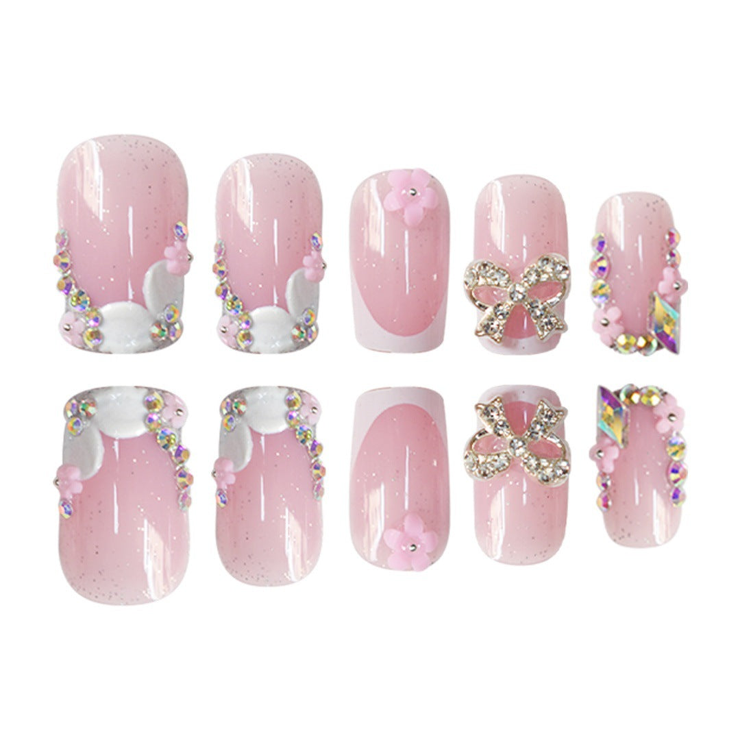 Floral Accent Nail Art Extensions Stornfield