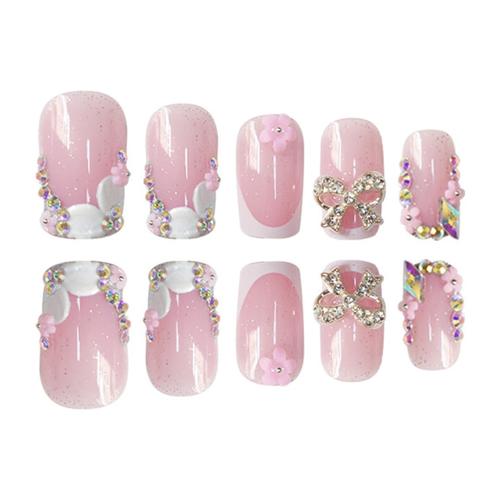 Floral Accent Nail Art Extensions Stornfield