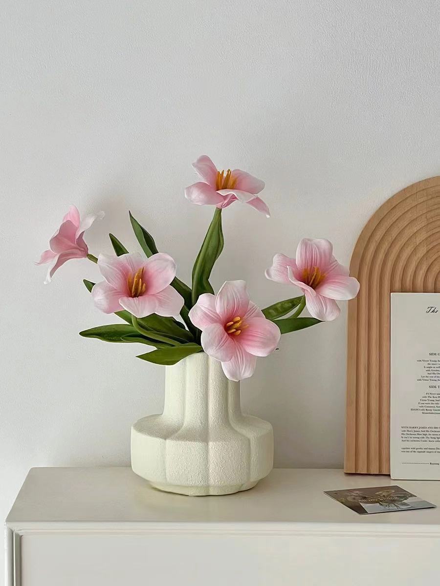 Realistic Silk Flower Bouquet