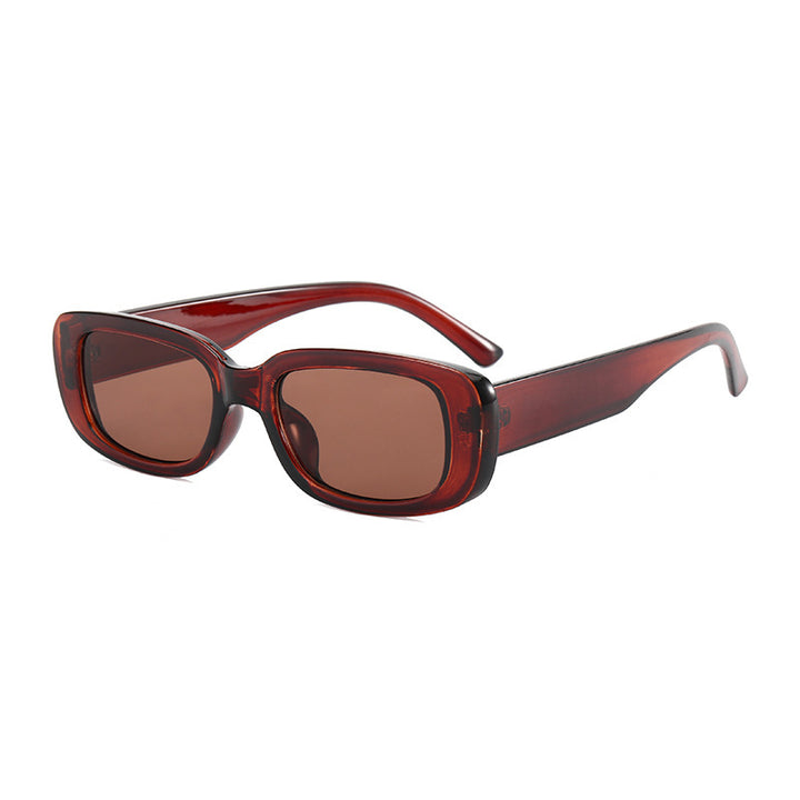 Women's stylish retro sunglasses with rectangular frame Stornfield