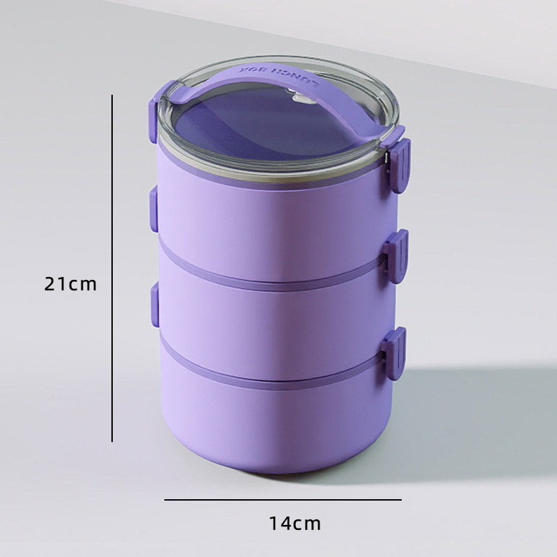 Double-Layer Insulated Food Storage