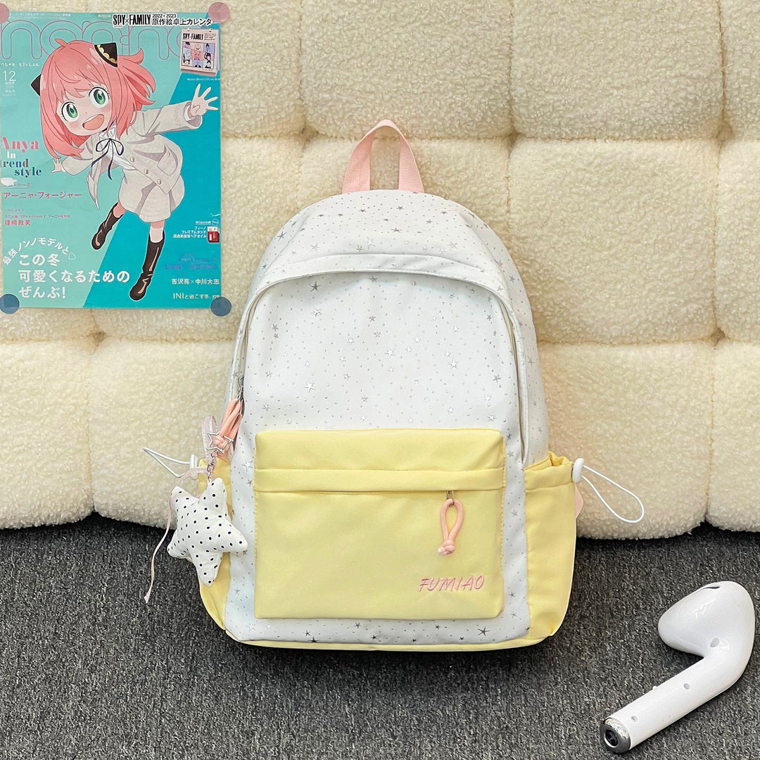 Multi-Purpose Star-Patterned Backpack Stornfield
