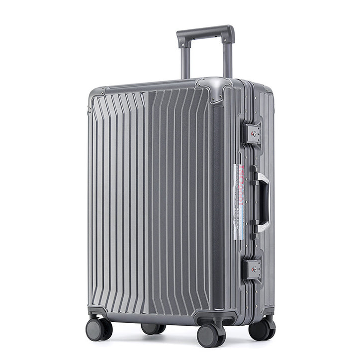 Unisex Rugged Hard-Shell Rolling Suitcase Stornfield