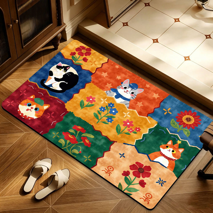 Heart Pattern Decorative Area Rug Stornfield
