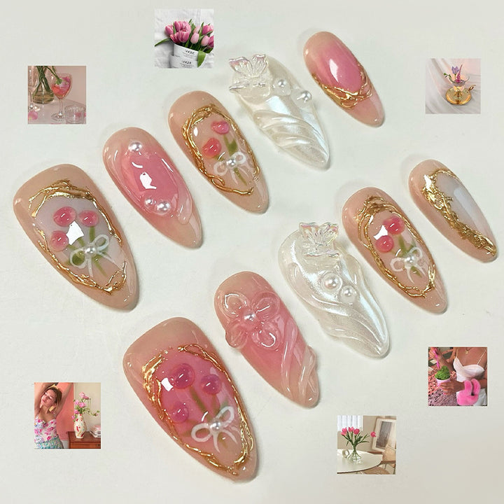Creative Press-On Nail Art Set Stornfield 1788495618