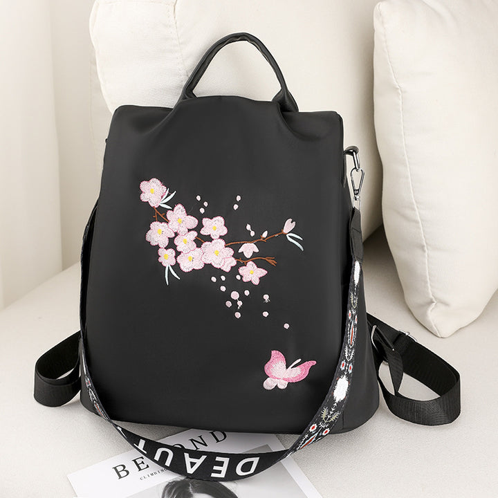 Embroidered Floral Backpack Stornfield