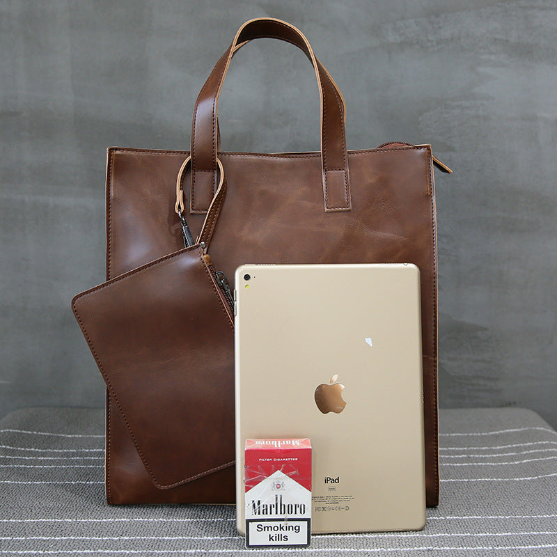 Stylish and Spacious Leather Bag Stornfield