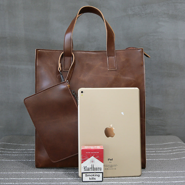 Stylish and Spacious Leather Bag Stornfield