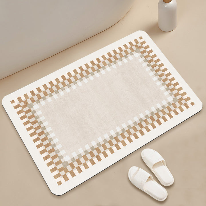 Soft Absorbent Bathroom Rug